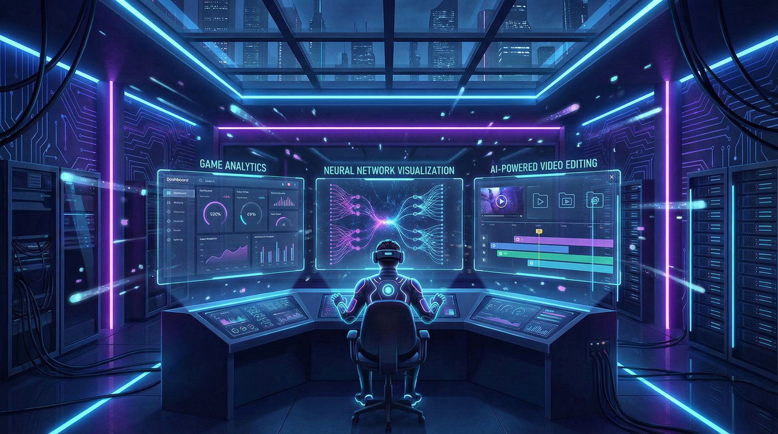 偷拍 AI游戏视频技术